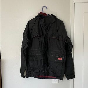 Coleman Black and Red Men's Raincoat